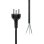 Câble d'alimentation MicroConnect 7 m Prise Type K