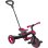 Tricycle pour enfant GLOBBER Explorer Trike 4 en 1 avec capote UV pliable