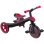 Tricycle pour enfant GLOBBER Explorer Trike 4 en 1 avec capote UV pliable