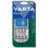 Cargador baterías VARTA 4 unidades AA/AAA NiMH Plata