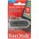 Pen USB SanDisk Cruzer Glide 16GB USB 3.0 retrátil preto e vermelho