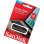 Pen USB SanDisk Cruzer Glide 16GB USB 3.0 retrátil preto e vermelho