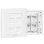 Placa de Pared Vention con 4 Puertos RJ45 Tipo 86
