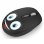 Ratón Inca IWM-245RS sans fil 1200 DPI noir ambidextre gaming