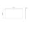 Kimex Tablero Para Escritorio Con Bordes Redondeados 150 X 75 Cm, Blanco