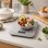 Báscula Digital De Cocina 5 Kg Con Pantalla Lcd, Función Tara Y Superficie Tipo Acero Inoxidable Para Ingredientes Y Porciones - Dimensiones -18x13.8x1.8 Cm