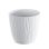 Maceta De Plástico Para Jardín, Terraza O Balcón | Color: Blanco | Diámetro: 24 Cm | Diseño Oasis