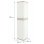 Taquilla De Plástico Color Beige Con Llave, Colgador, 2 Baldas Regulables | Medidas: 176x41x35 Cm