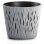 Maceta De Plástico Para Jardín, Terraza O Balcón | Color: Gris | Diámetro: 19 Cm | Diseño Duna