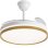 Ventilateur de Plafond avec Lumière Daewoo DW5010 30W 106cm 6 Vitesses Pales Rétractables Silencieux Télécommande et App
