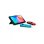 Nintendo Switch OLED Azul Neón/Rojo Neón + Turtle Beach Realmz Wireless Sonic Green Hill Zone