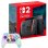 Nintendo Switch 2 7.9" FullHD HDR 120Hz 256GB Azul/Rojo + Turtle Beach Rematch Mario Invencible Inalámbrico