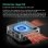 Mini PC Blackview MP100 Pro Intel Core i3-1215U 16GB 512GB SSD Gráficos Intel Windows 11 Pro Pantalla portátil 16"