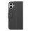 Funda para móvil Cellularline Book Agenda Folio Piel Negra con cierre magnético para iPhone 17