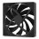 Refrigeration Air NZXT 140 mm F140Q PWM Noir Silencieux FDB
