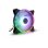 Kühlung Luft Inter-Tech 12 cm Argus RS-07 LED RGB 3 Lüfter