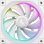 Refrigeração Ar DeepCool 120 mm FL12 WH RGB PWM Branco