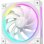 Refrigeração Ar DeepCool 120 mm FL12 WH RGB PWM Branco