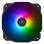 Refrigeración aire SilverStone 160 mm Shark Force SF160B-ARGB LED ARGB PWM