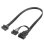 Refrigeración aire SilverStone 160 mm Shark Force SF160B-ARGB LED ARGB PWM