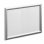 Cornice da muro Durable alluminio argento rettangolare 278 x 402 mm