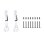 Refrigeración aire Thermaltake CT140 PC 140 mm 500-1500 RPM blanca pack 2