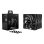 Refrigeração Ar Be quiet Pure Wings 3 140mm PWM alta velocidade triplo pack