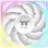Refrigeración aire Thermaltake 120 mm TOUGHFAN EX 120 ARGB Sync blanca
