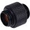Flüssigkeitskühlung Alphacool 17215 Messinganschluss schwarz 1/4" 18mm