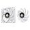 Refrigeração Ar Thermaltake 120 mm TOUGHFAN EX12 Pro Branco 3 Unidades