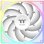 Raffreddamento Aria Thermaltake 140mm TOUGHFAN EX ARGB Sync Bianco 3 pezzi