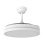Bilke Beach Night Ventilador de Techo LED 48W Aspas Retráctiles Motor DC