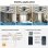 Ventilador de Techo con Luz Generica 60W 6 Velocidades Diámetro — Mando a Distancia LED Regulable Función Invierno