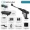 Pistola de Agua Autrucker Alta Presión 200 bar Inalámbrica 6 en 1 con Cubo Plegable 22 L