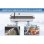 Purificatore d'acqua Autrucker PVDF 0,01um SUS304 1000L Lavabile Cucina