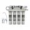 Purificatore d'acqua Autrucker CL-12 5 stadi acciaio inox