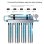 Purificatore d'acqua Autrucker CL-12 5 stadi acciaio inox