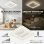 Ventilador de Techo con Luz Autrucker 100W 6 Velocidades Sin Aspas Motor DC Mando Silencioso LED Regulable