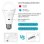 Bombilla LED Autrucker Recargable con Mando 3 Colores Regulable