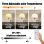 Bombilla LED Autrucker Recargable con Mando 3 Colores Regulable