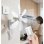 Wandventilator Autrucker 5W 16,5" USB 4 Stufen Fernbedienung Timer Leise
