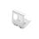DIN-Hutschienen-Adapter Digitus AN-25185 2 Keystone-Ports Metallisch