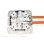 Toma de conexión de datos Digitus DN-9010/8-2 CAT 6A 2xRJ45