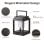 Lámpara Autrucker LED Solar Recargable Portátil Impermeable Control Táctil