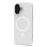 Funda para móvil Celly COLMAGGLI1150WH cover blanca compatible con iPhone 17