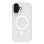 Funda para móvil Celly COLMAGGLI1150WH cover blanca compatible con iPhone 17
