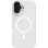 Funda para móvil Celly COLMAGGLI1150WH cover blanca compatible con iPhone 17