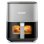 Airfryer Welltin T3 Kijkvenster 4,5L 1450W Touch 8 Programma's Zwart