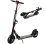 Patinete elétrico Welltin dobrável altura regulável rodas PU 200 mm duplo travão