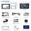 Autoradio Junsun 6+128GB Android 15 CarPlay GPS DAB+ Bluetooth VW T5
